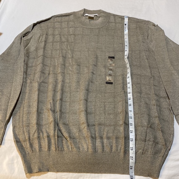 Perry Ellis silk/cotton blend sweater, XXL, NWOT - Picture 3 of 7